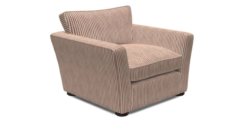 Aldeburgh Chair in Two Tone Plain Biscuit