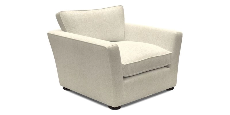 Aldeburgh Chair in Two Tone Plain Biscuit