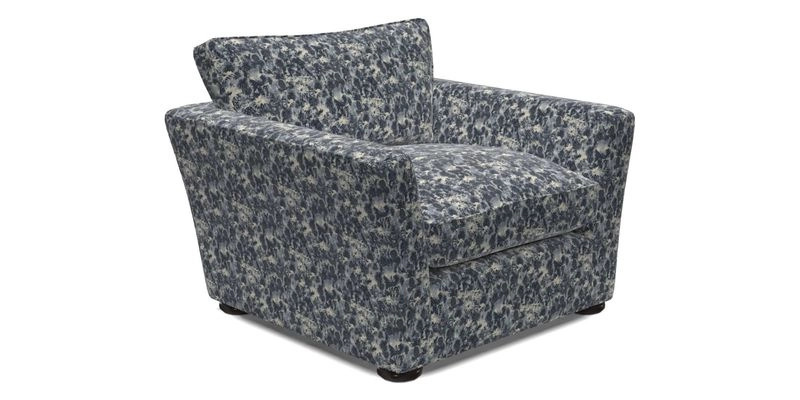 Aldeburgh Chair in Two Tone Plain Biscuit