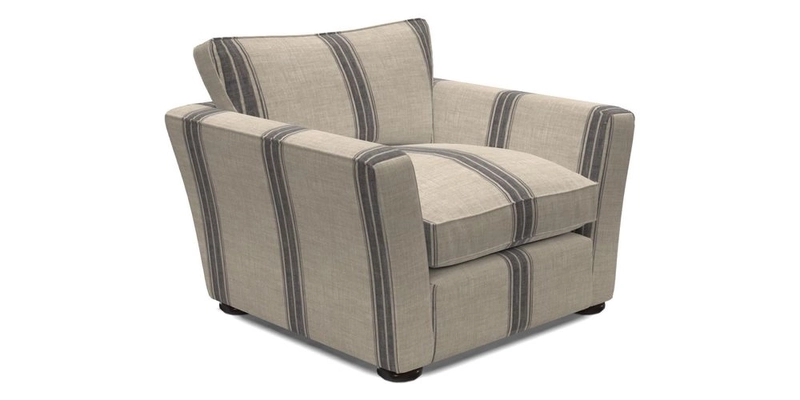 Aldeburgh Chair in Two Tone Plain Biscuit