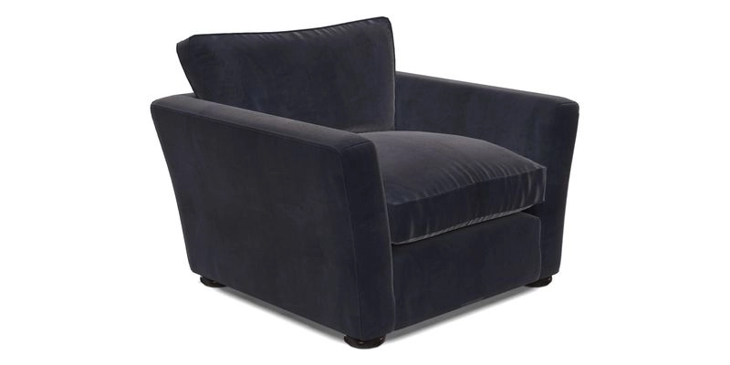 Aldeburgh Chair in Two Tone Plain Biscuit