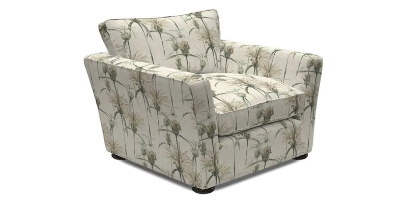 Aldeburgh Chair in Two Tone Plain Biscuit