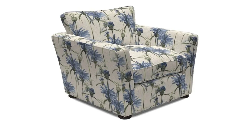 Aldeburgh Chair in Two Tone Plain Biscuit