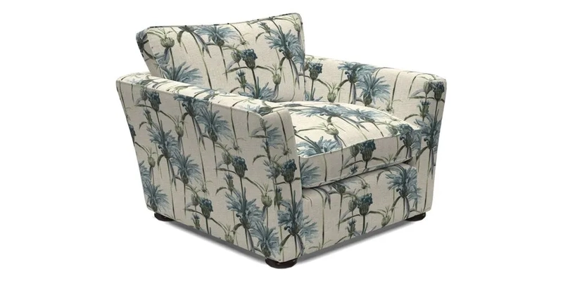 Aldeburgh Chair in Two Tone Plain Biscuit