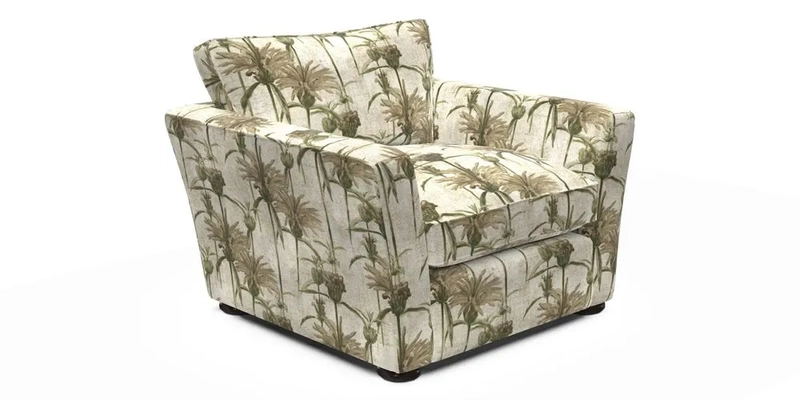 Aldeburgh Chair in Two Tone Plain Biscuit