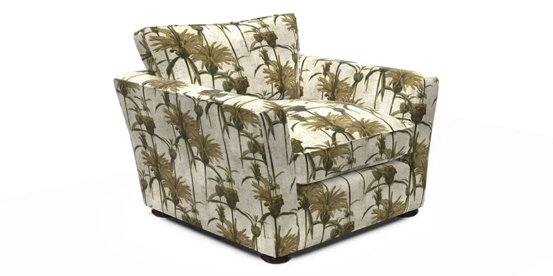 Aldeburgh Chair in Two Tone Plain Biscuit