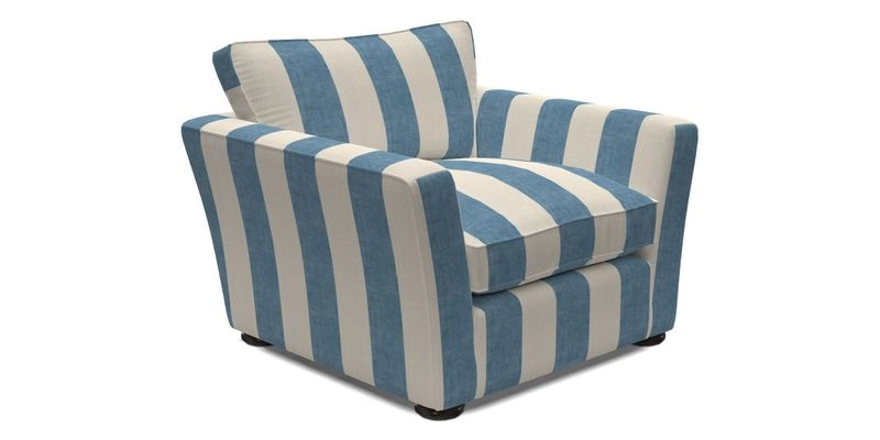 Aldeburgh Chair in Two Tone Plain Biscuit