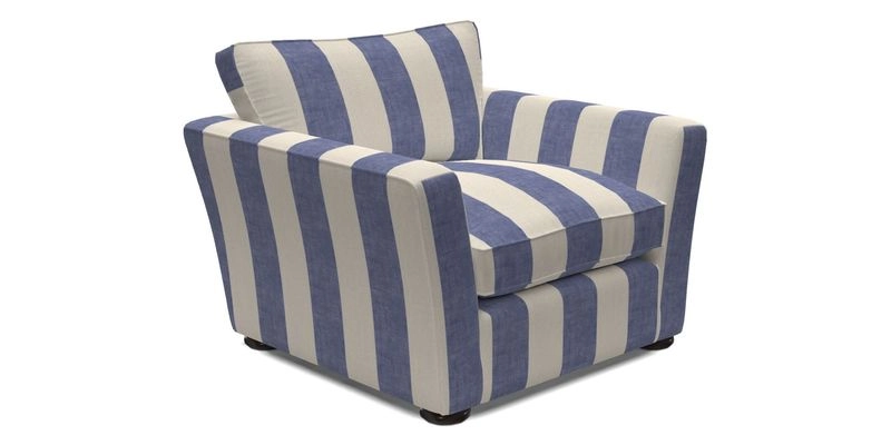 Aldeburgh Chair in Two Tone Plain Biscuit