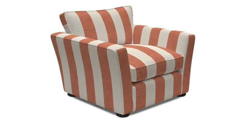 Aldeburgh Chair in Two Tone Plain Biscuit