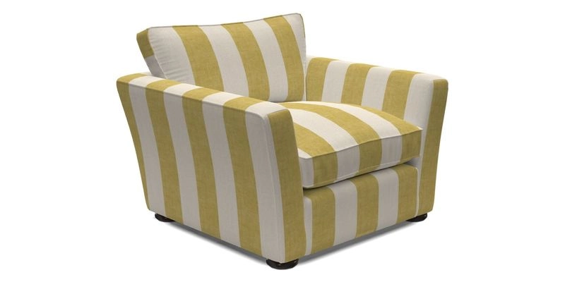 Aldeburgh Chair in Two Tone Plain Biscuit