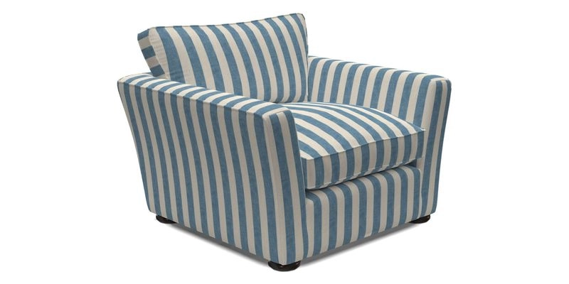 Aldeburgh Chair in Two Tone Plain Biscuit