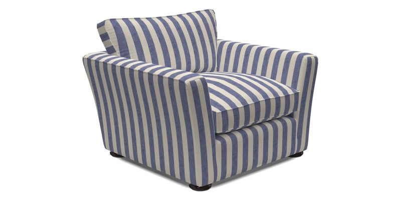 Aldeburgh Chair in Two Tone Plain Biscuit