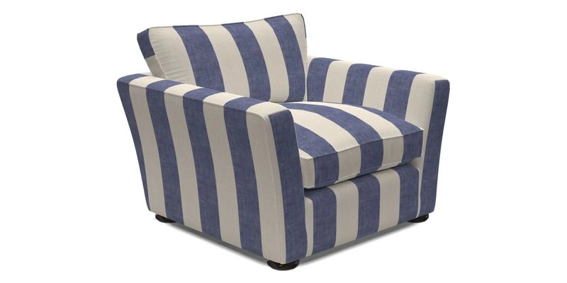 Aldeburgh Chair in Two Tone Plain Biscuit