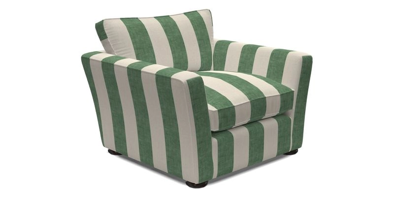 Aldeburgh Chair in Two Tone Plain Biscuit