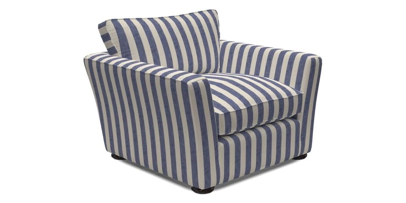 Aldeburgh Chair in Two Tone Plain Biscuit