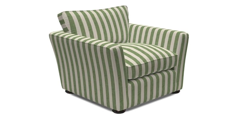 Aldeburgh Chair in Two Tone Plain Biscuit