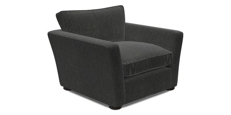 Aldeburgh Chair in Two Tone Plain Biscuit