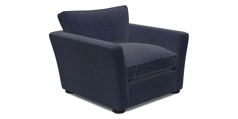 Aldeburgh Chair in Two Tone Plain Biscuit