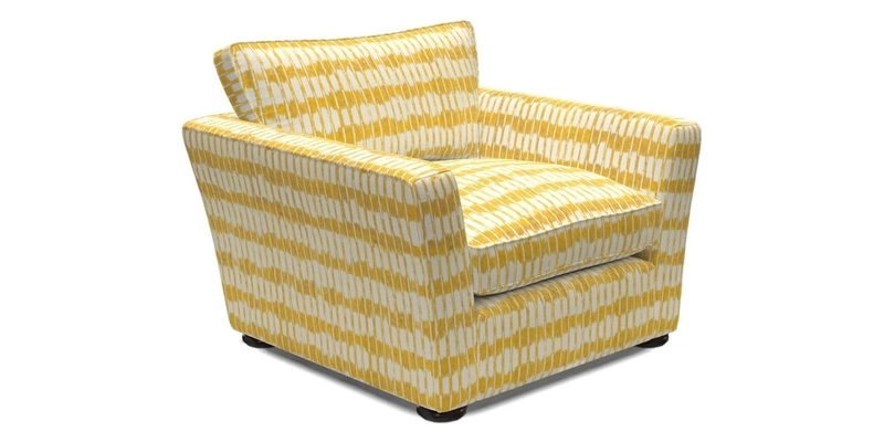 Aldeburgh Chair in Two Tone Plain Biscuit