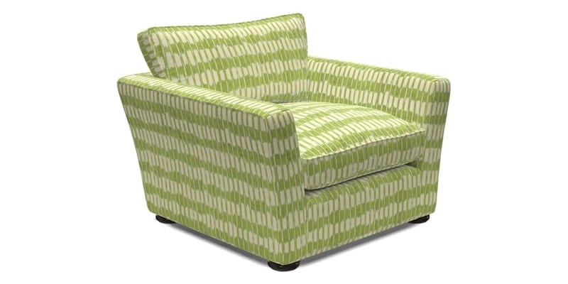 Aldeburgh Chair in Two Tone Plain Biscuit