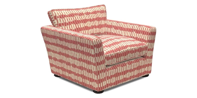 Aldeburgh Chair in Two Tone Plain Biscuit