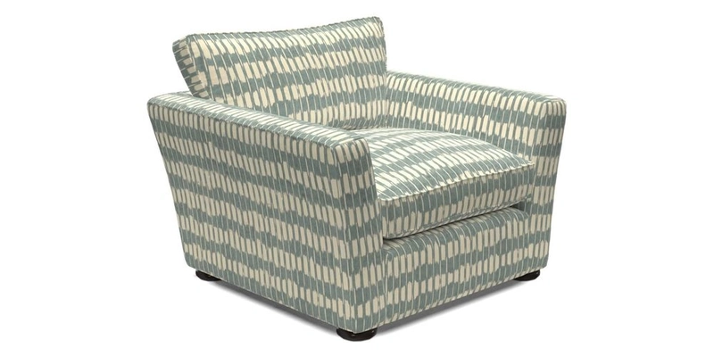 Aldeburgh Chair in Two Tone Plain Biscuit