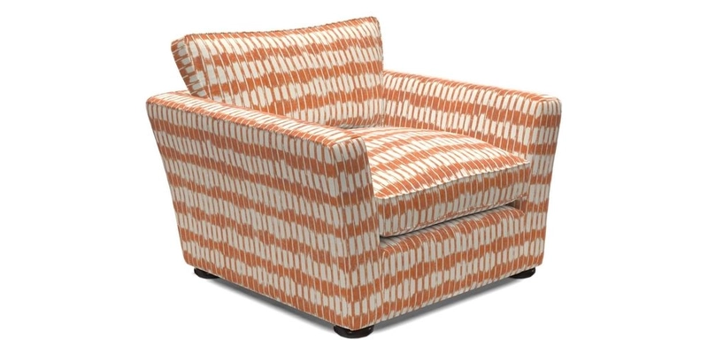 Aldeburgh Chair in Two Tone Plain Biscuit