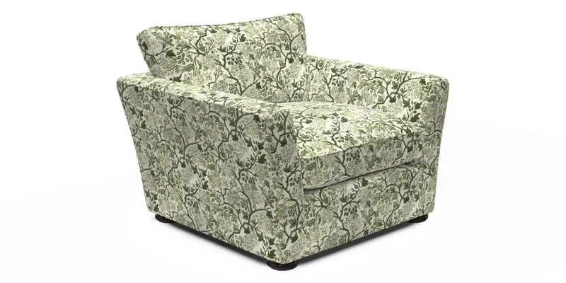 Aldeburgh Chair in Two Tone Plain Biscuit