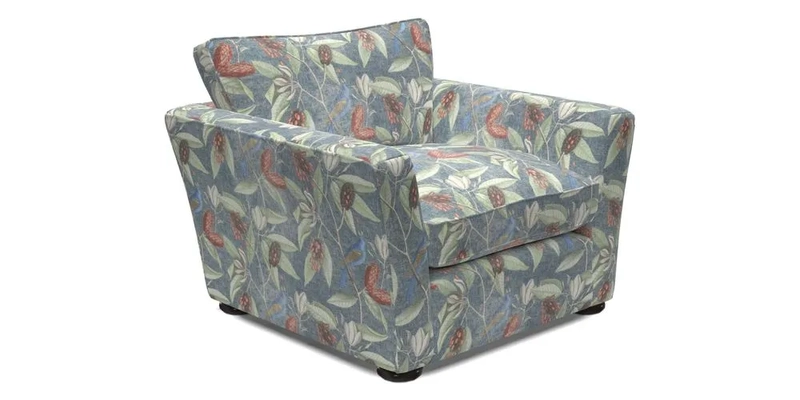 Aldeburgh Chair in Two Tone Plain Biscuit