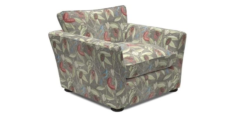 Aldeburgh Chair in Two Tone Plain Biscuit