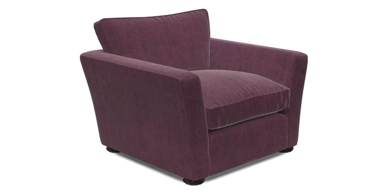 Aldeburgh Chair in Two Tone Plain Biscuit