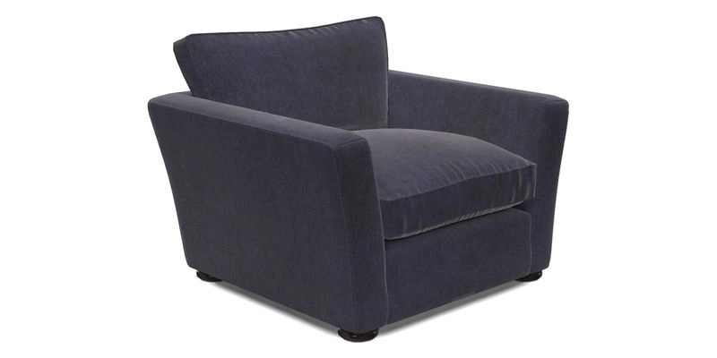 Aldeburgh Chair in Two Tone Plain Biscuit