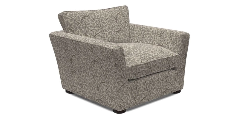 Aldeburgh Chair in Two Tone Plain Biscuit