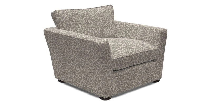 Aldeburgh Chair in Two Tone Plain Biscuit