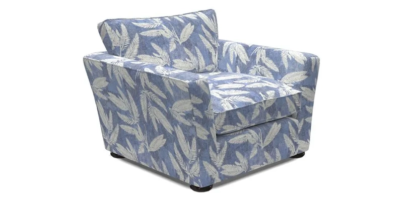 Aldeburgh Chair in Two Tone Plain Biscuit