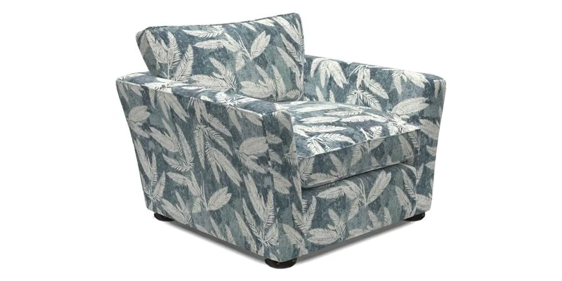 Aldeburgh Chair in Two Tone Plain Biscuit