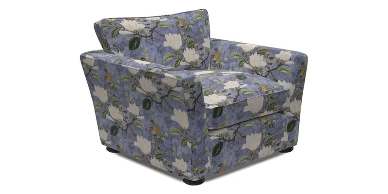 Aldeburgh Chair in Two Tone Plain Biscuit