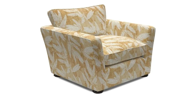 Aldeburgh Chair in Two Tone Plain Biscuit