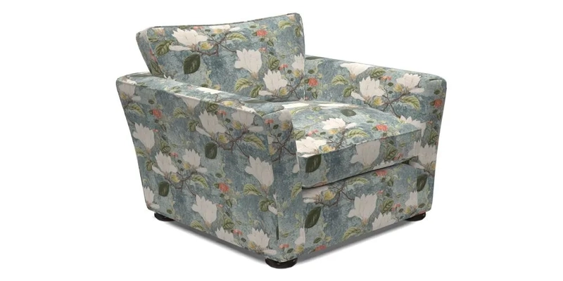 Aldeburgh Chair in Two Tone Plain Biscuit