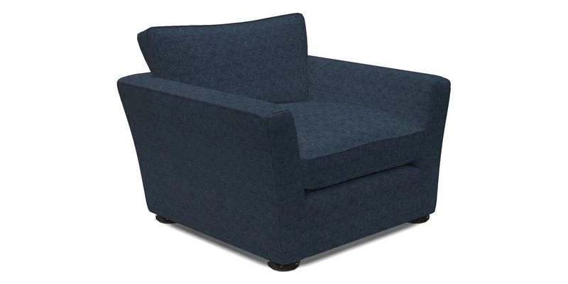 Aldeburgh Chair in Two Tone Plain Biscuit