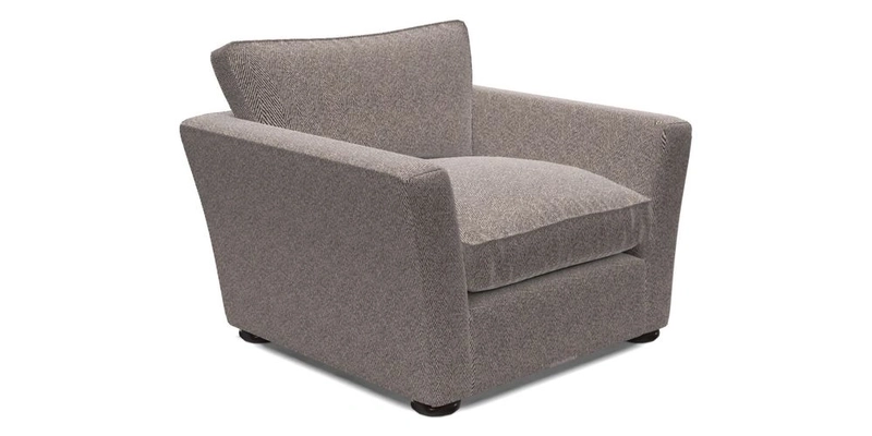 Aldeburgh Chair in Two Tone Plain Biscuit