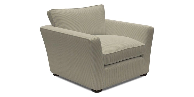 Aldeburgh Chair in Two Tone Plain Biscuit