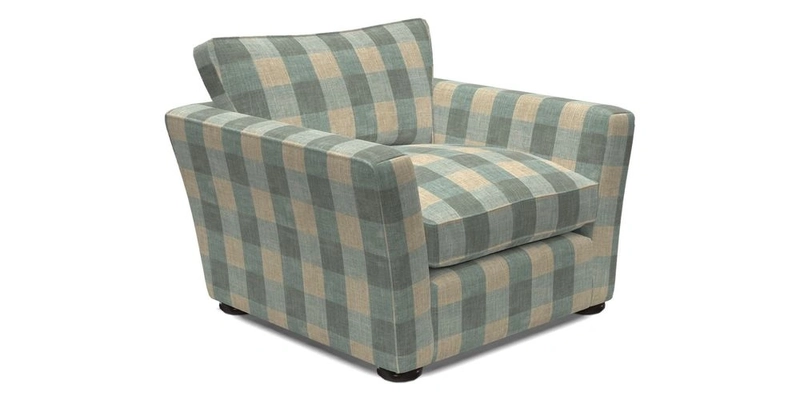 Aldeburgh Chair in Two Tone Plain Biscuit