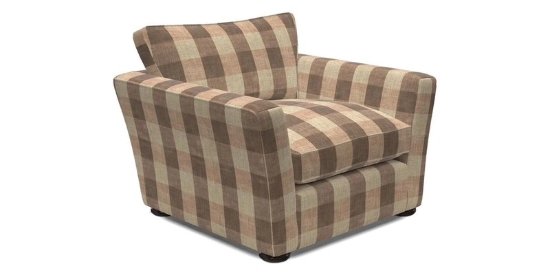 Aldeburgh Chair in Two Tone Plain Biscuit