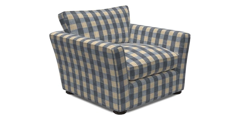 Aldeburgh Chair in Two Tone Plain Biscuit