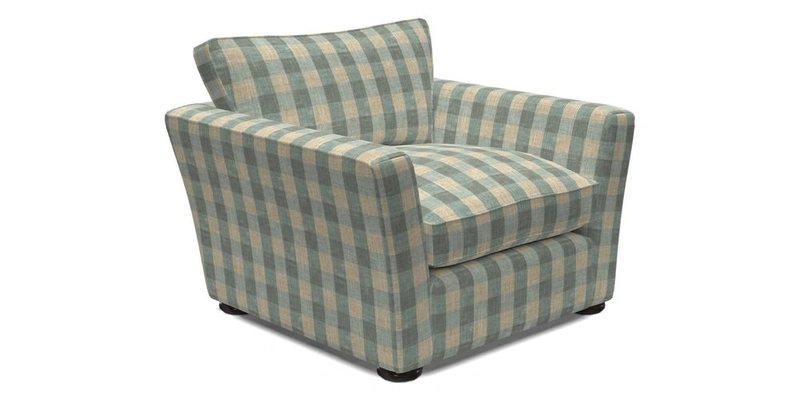 Aldeburgh Chair in Two Tone Plain Biscuit