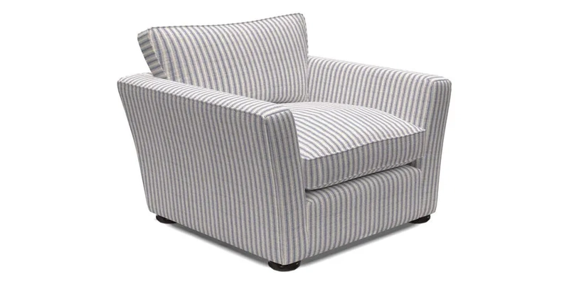 Aldeburgh Chair in Two Tone Plain Biscuit