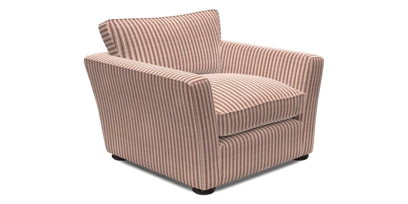 Aldeburgh Chair in Two Tone Plain Biscuit