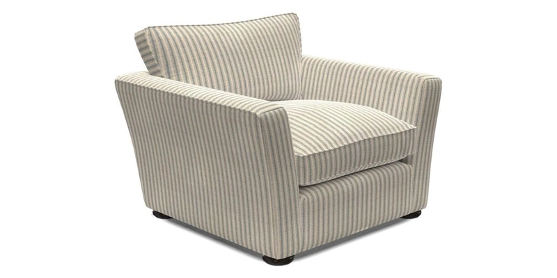 Aldeburgh Chair in Two Tone Plain Biscuit