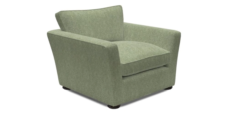 Aldeburgh Chair in Two Tone Plain Biscuit